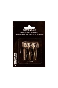 Agujas De Inflado Rosca Fina (set 3 Unidades)