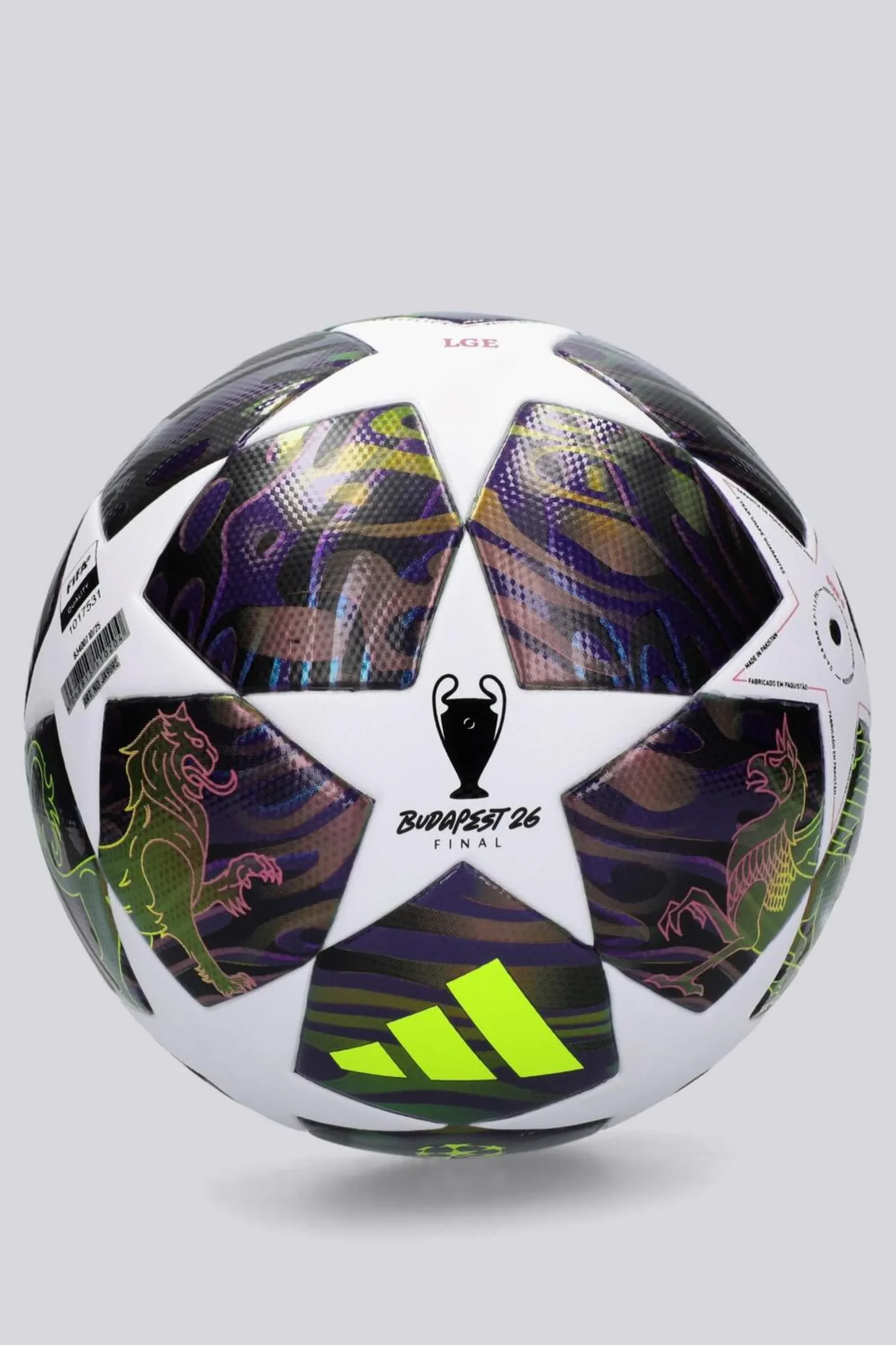 Balón Champions League 25/26