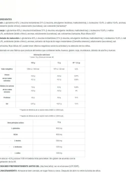 Bcaa + Glutamine Zero - 480g De Biotech Usa Sabor Limon