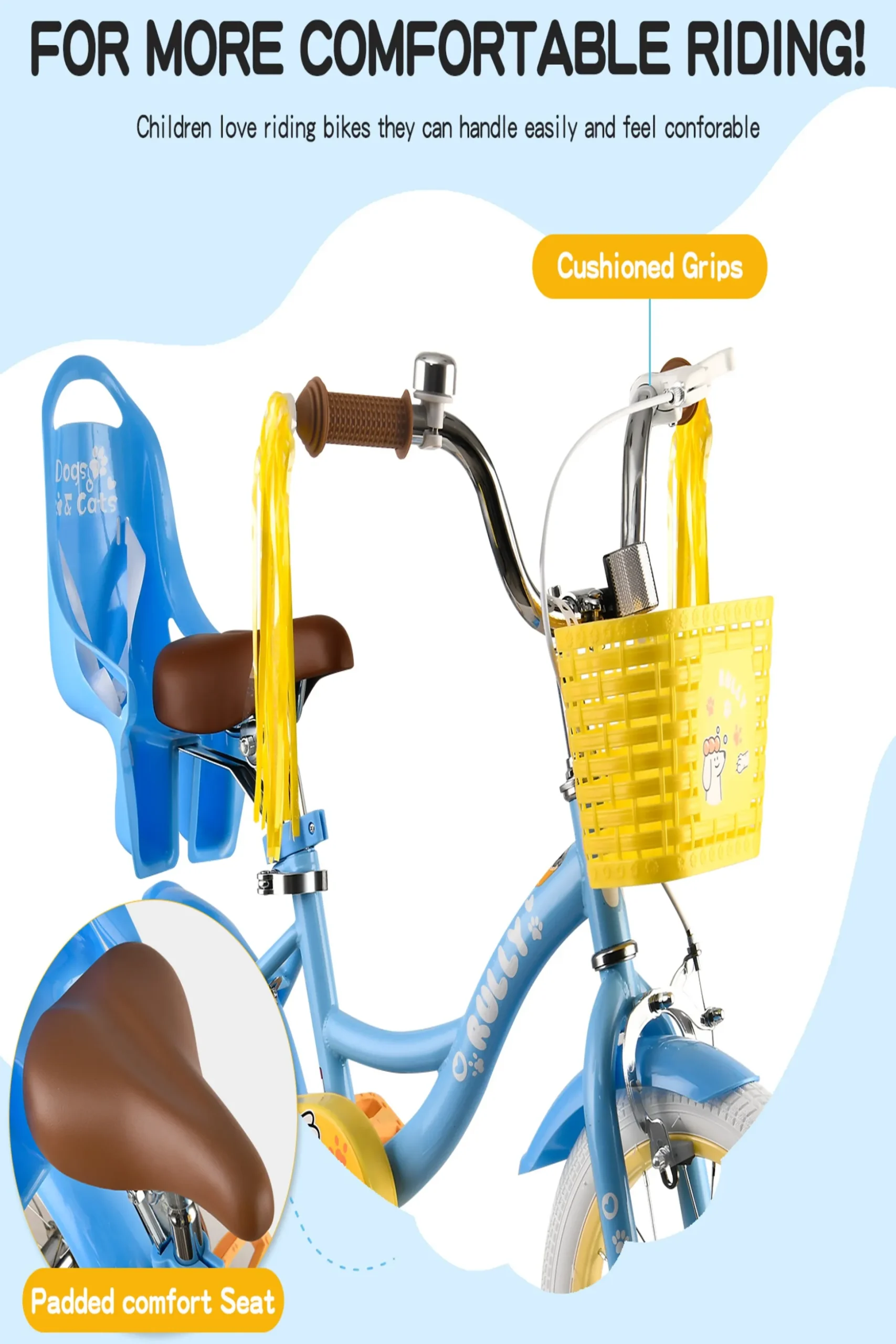 Bicicleta Infantil Ruedines, 14",