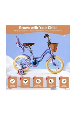 Bicicleta Infantil Rully Con Cesta