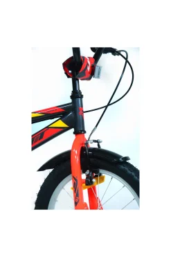 Bicicleta Infantil 16" Umit Casper Gris-rojo