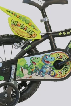 Bicicleta Niños 16 Pulgadas Dinosaur Adventure 5-7 Años