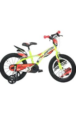 Bicicleta Niños 14 Pulgadas Raptor Verde 4-6 Años