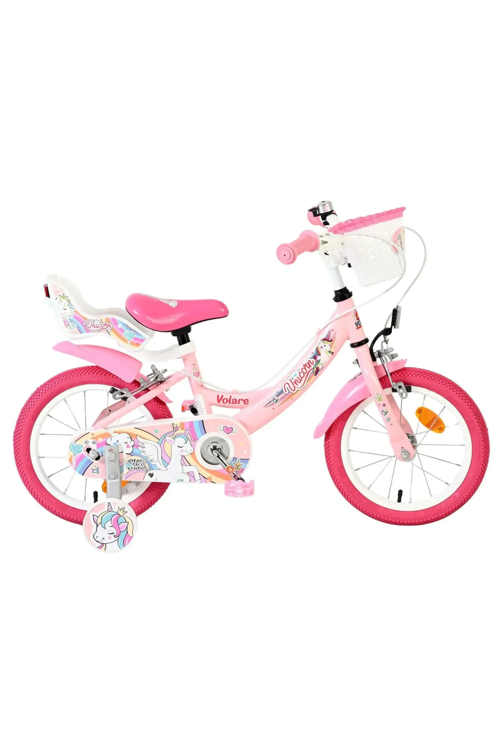 Bicicleta Niños 14 Pulgadas Unicorn 4-6 Años