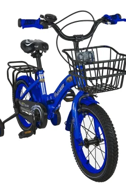 Bicicleta Plegable Infantil Airel De 14 Pulgadas Con Ruedines
