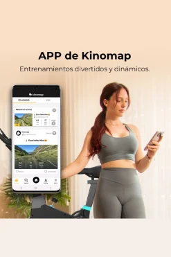 Bicicleta Spinning Cecotec Drumfit Indoor 10000 Magnomotor Connected