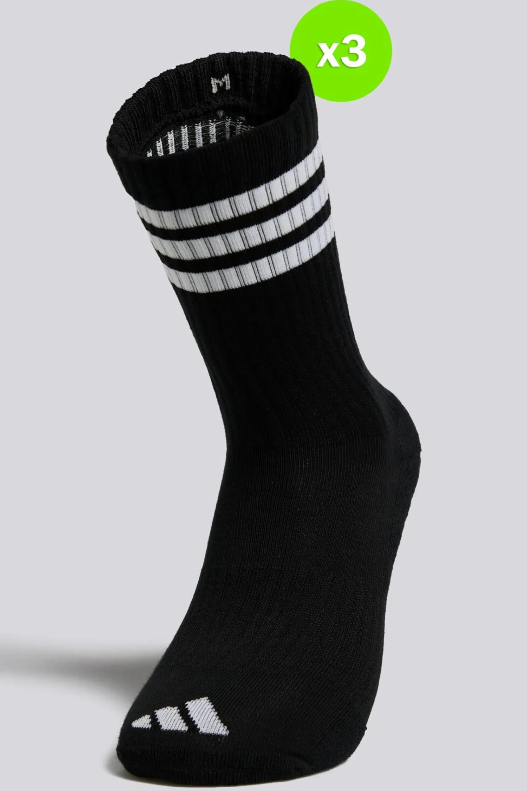 Calcetines Altos adidas 3s C