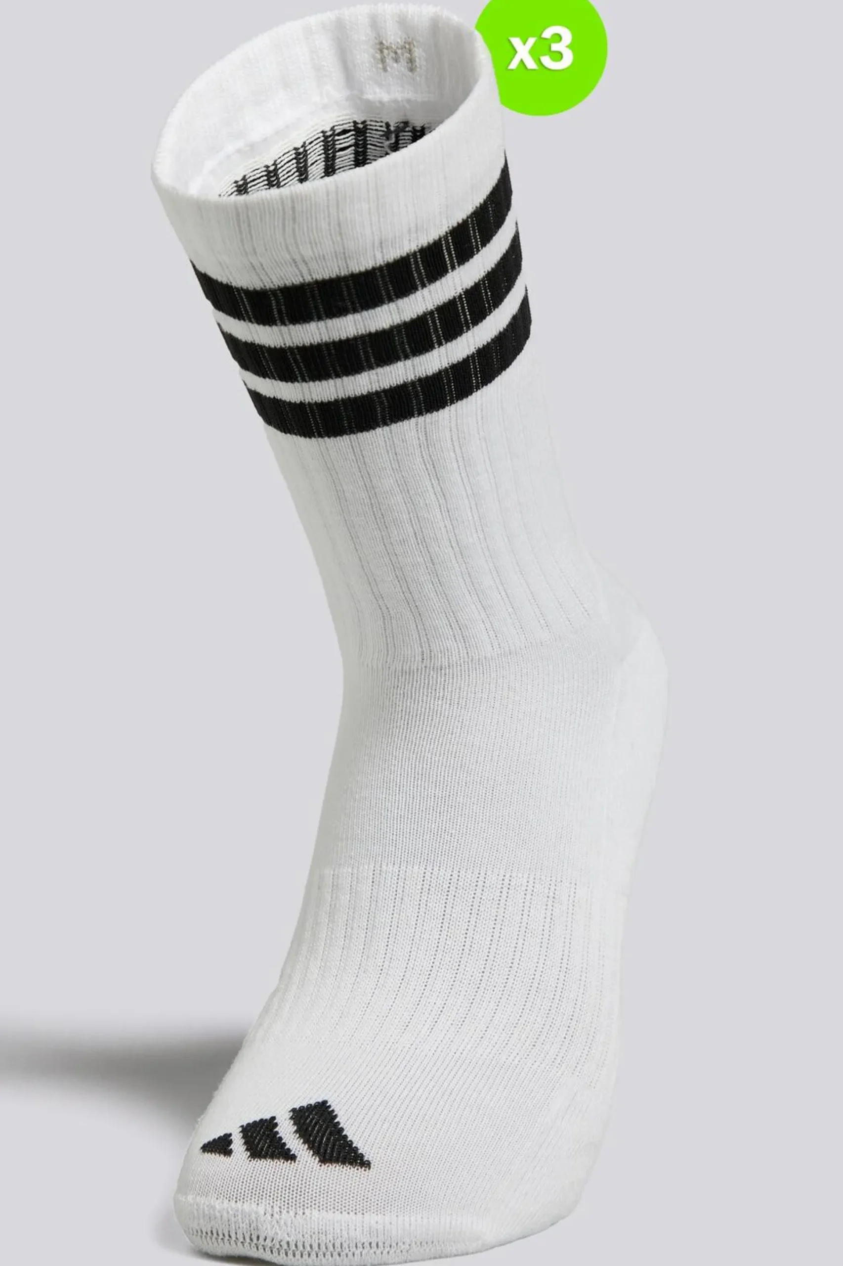 Calcetines Altos adidas 3s C