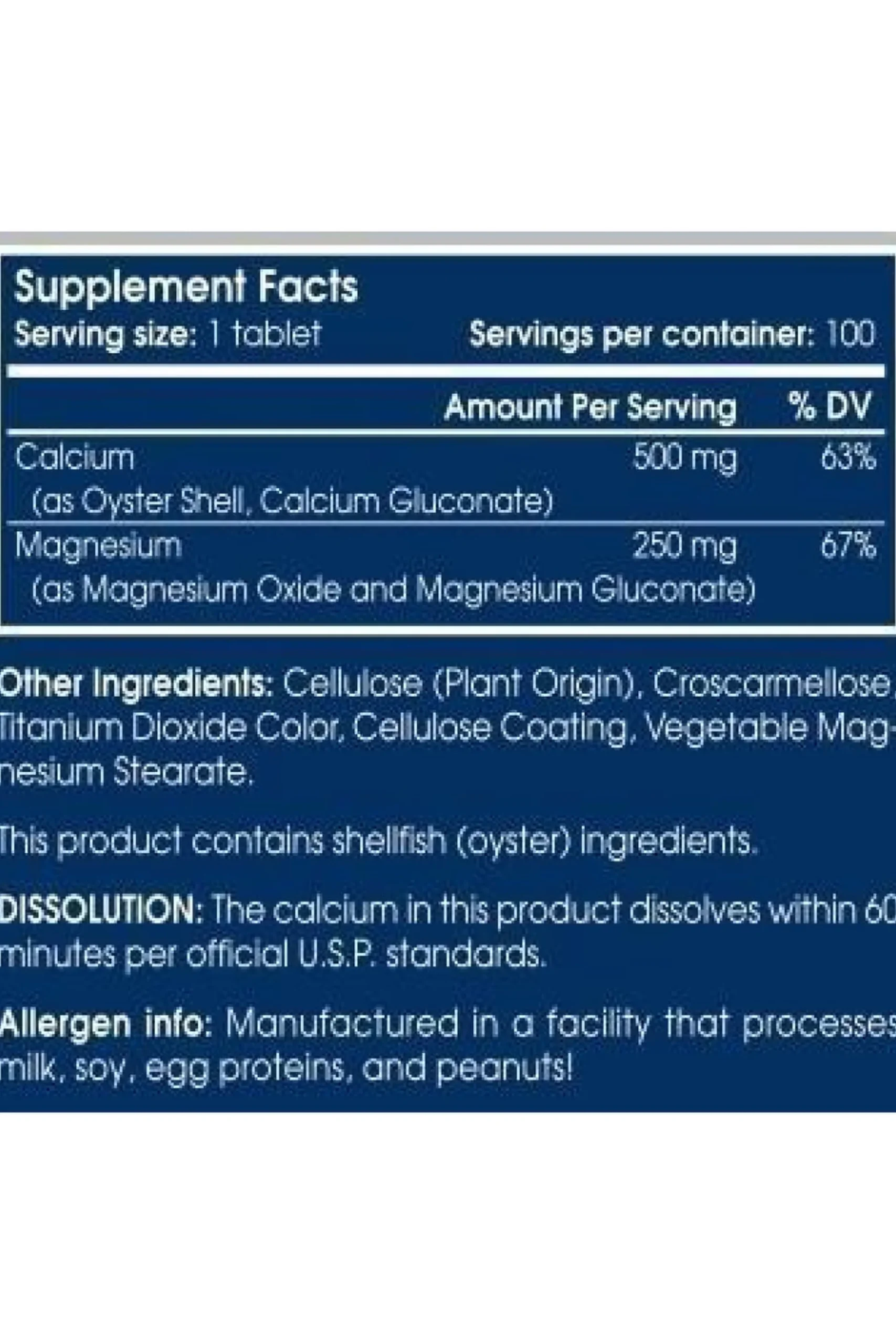 Calcium-magnesium 90 Tab