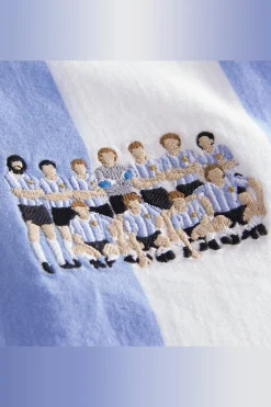 Camiseta Copa Argentina 1986 Campeones Del Mundo Bordado