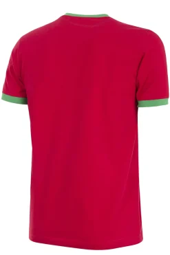 Camiseta De Fútbol Retro - Marruecos Años 70 - Roja – Copa Football