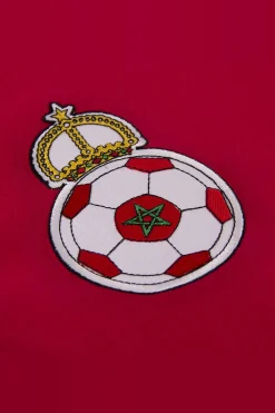 Camiseta De Fútbol Retro - Marruecos Años 70 - Roja – Copa Football