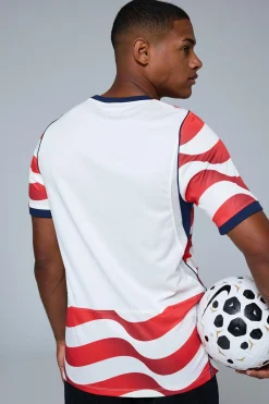1ª Camiseta Estados Unidos Mundial 2026 Réplica
