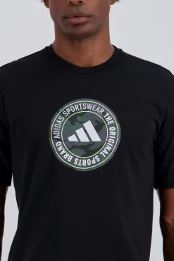 Camiseta Manga Corta adidas