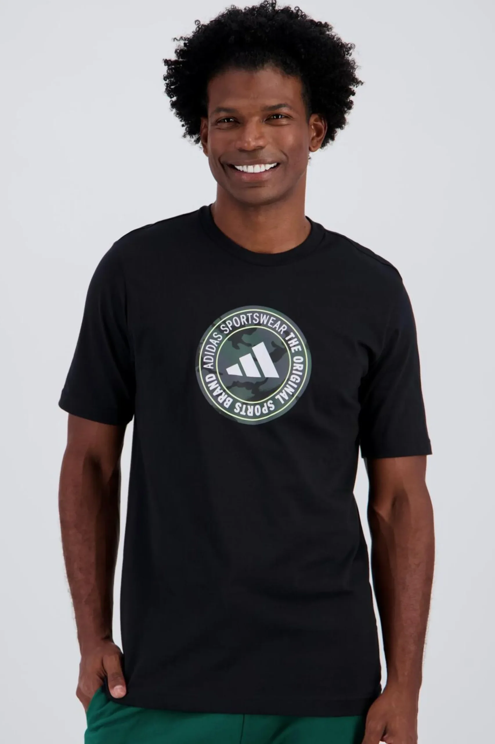 Camiseta Manga Corta adidas