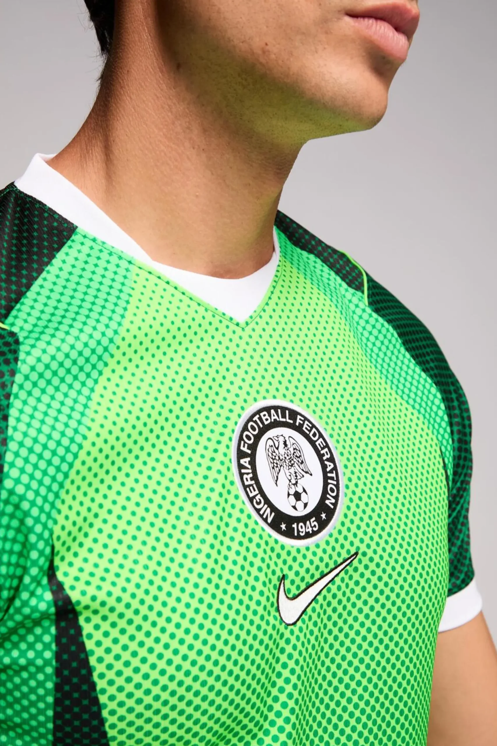 1ª Camiseta Nigeria Mundial 2026 Réplica
