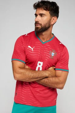 1ª Camiseta Portugal Mundial 2026 Bruno Fernandes Réplica