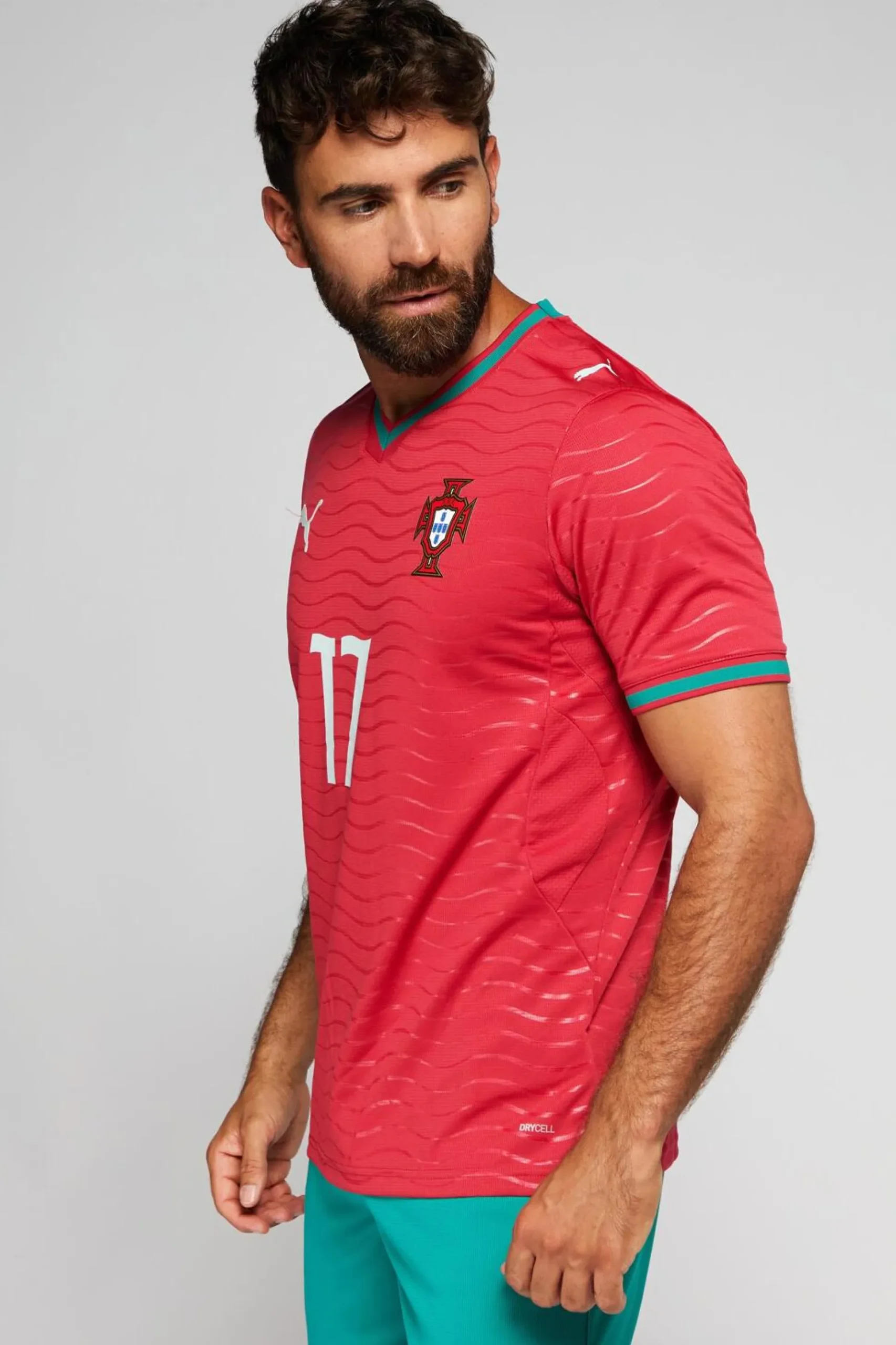 1ª Camiseta Portugal Mundial 2026 Rafael Leao Réplica