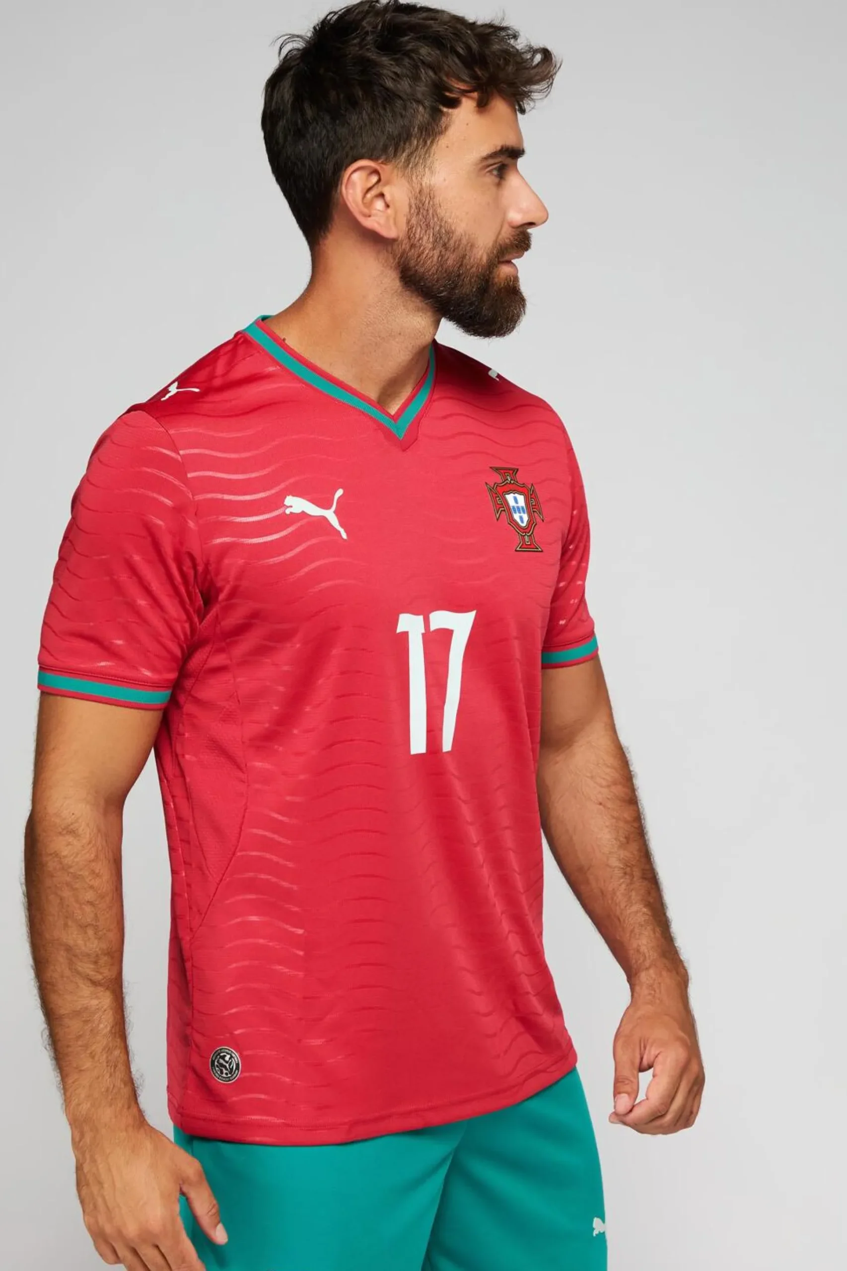 1ª Camiseta Portugal Mundial 2026 Rafael Leao Réplica