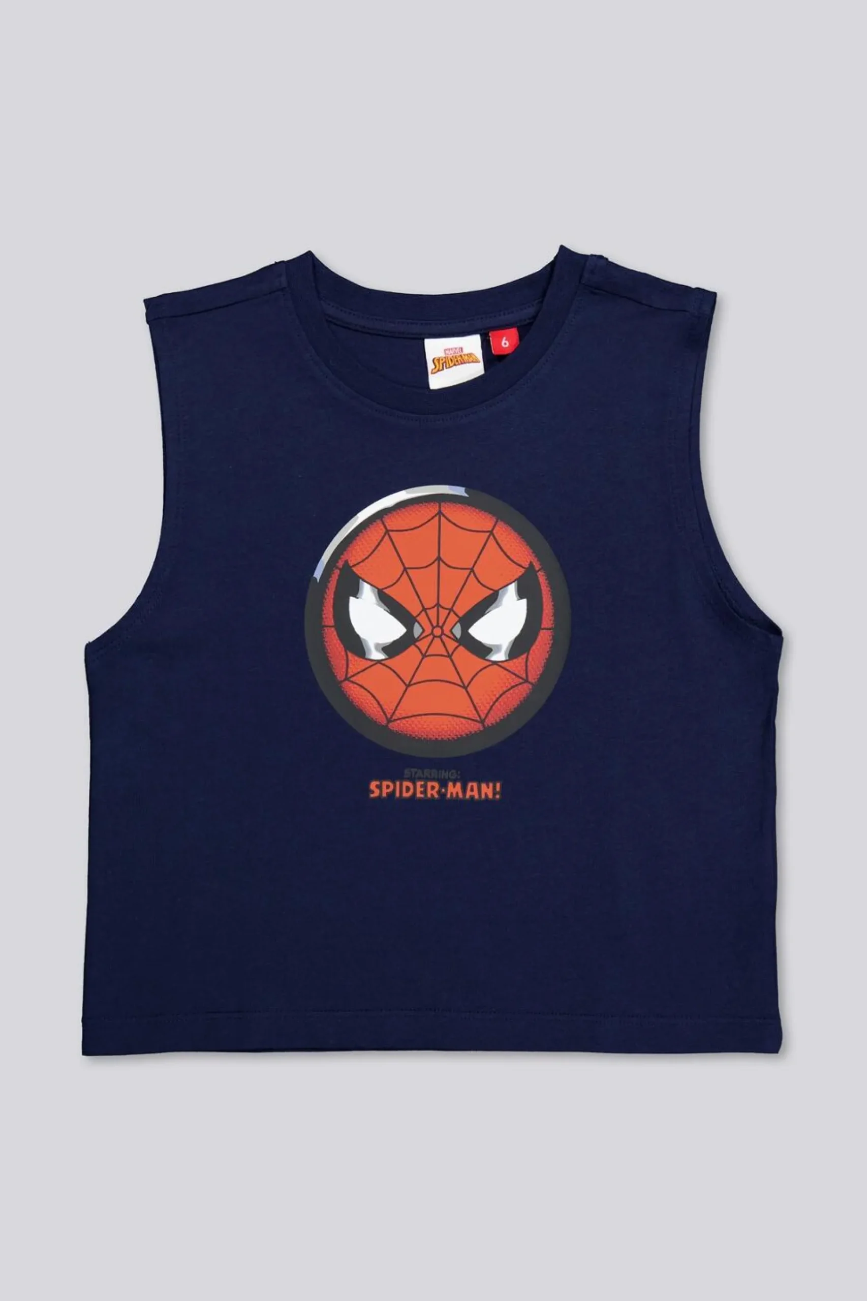 Camiseta Sin Mangas Spiderman