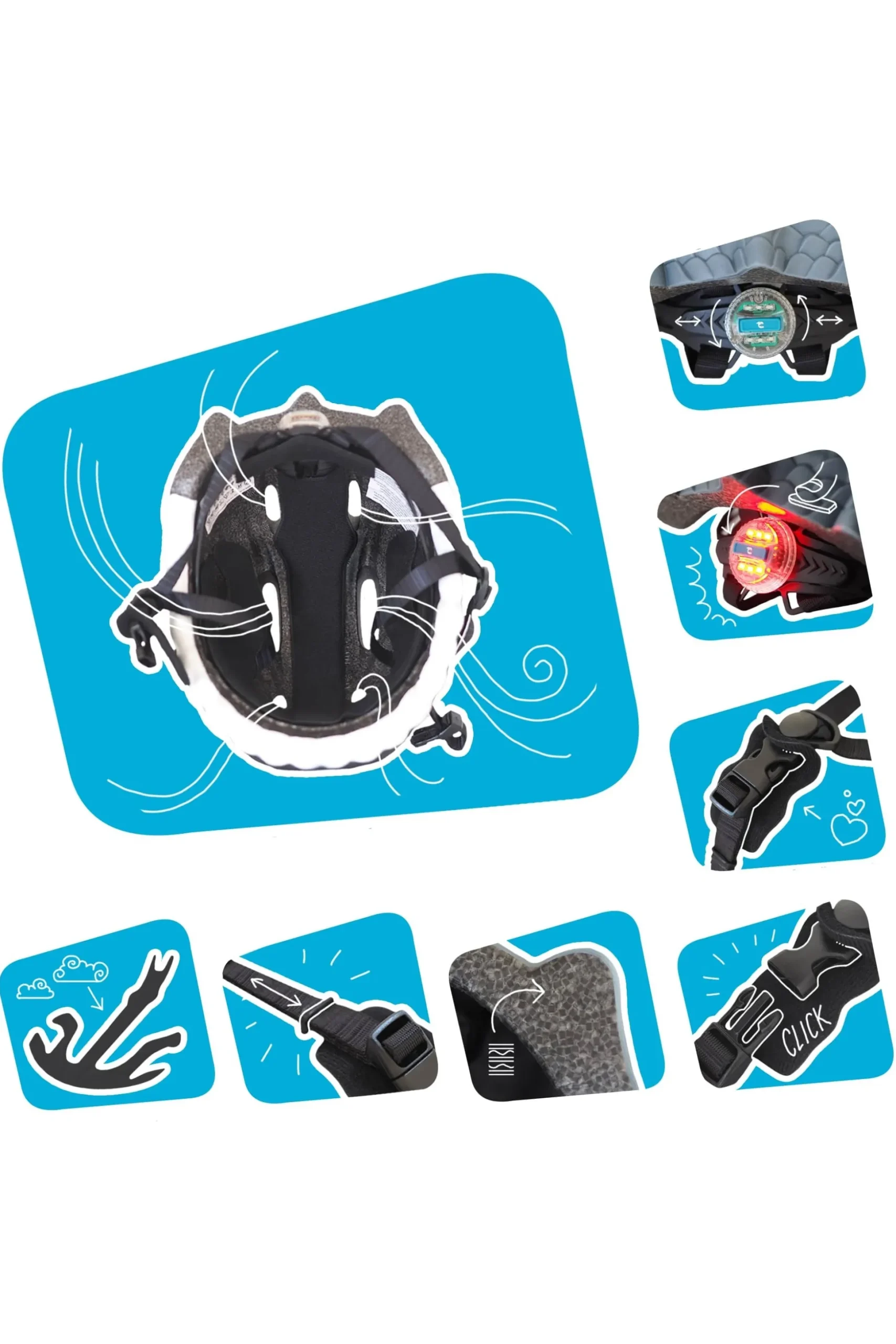 Casco De Bicicleta Dragón Crazy Safety Certificado En1078