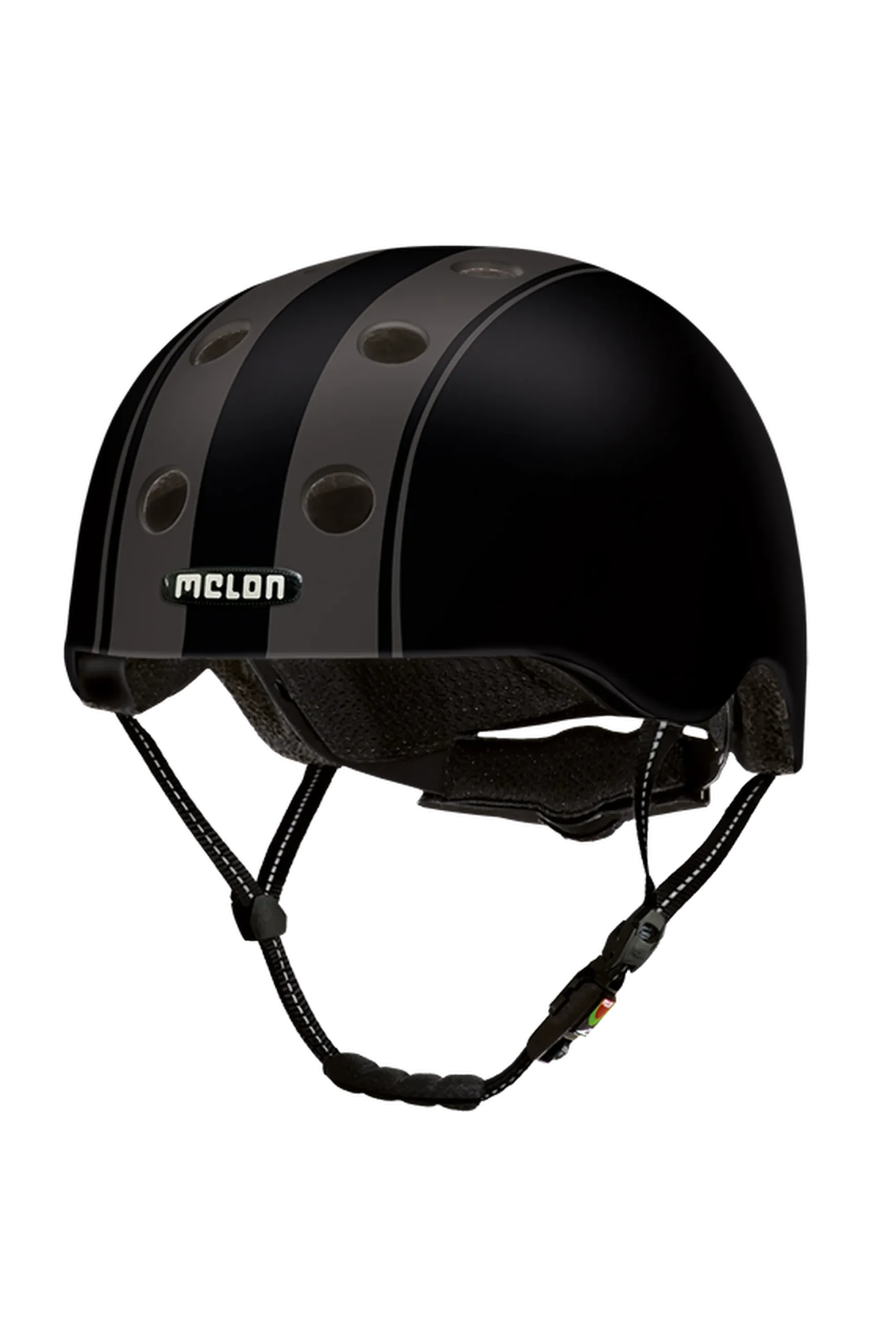 Casco De Bicicleta Melon "decent Double Black" Mate