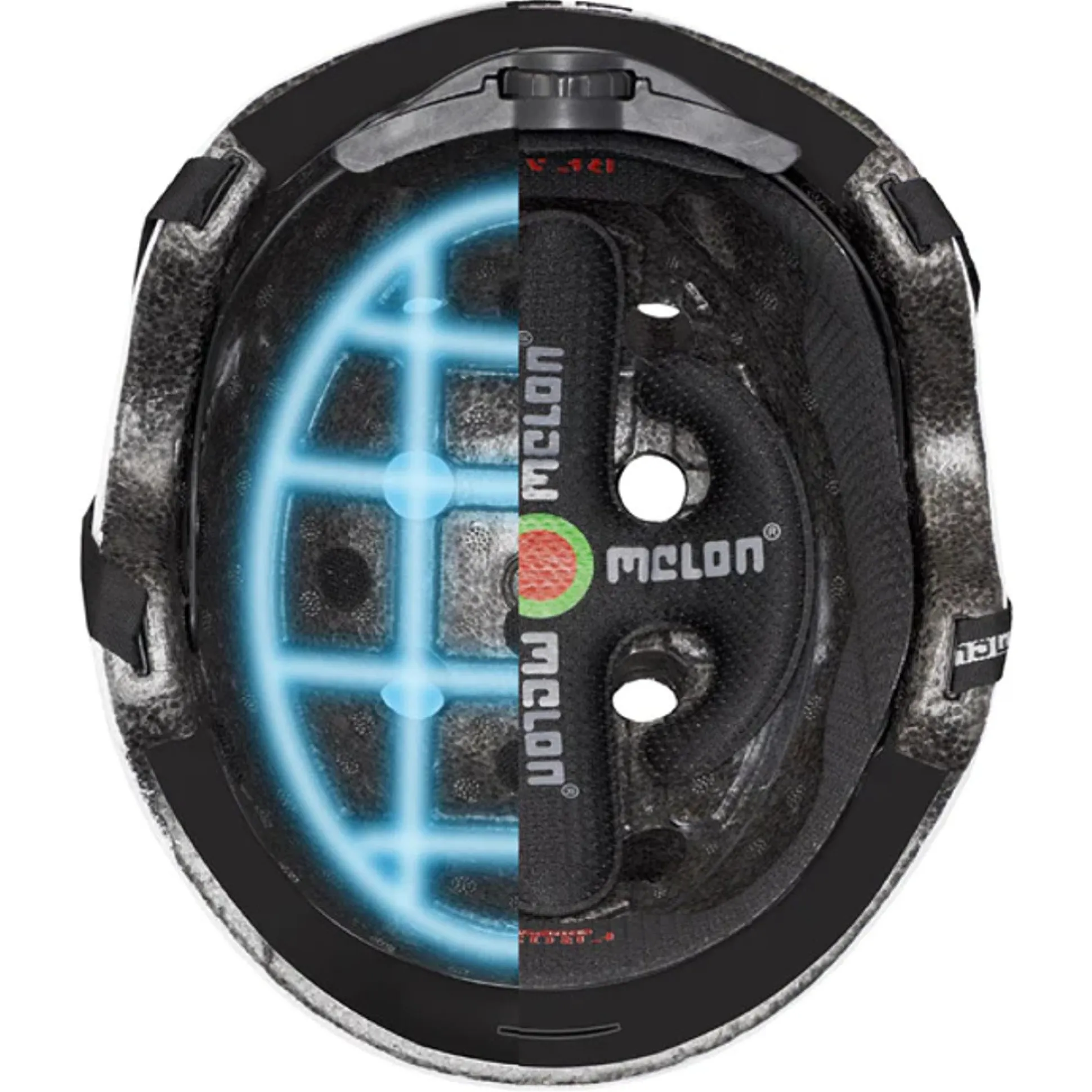 Casco De Bicicleta Melon Frozen Lake Matte
