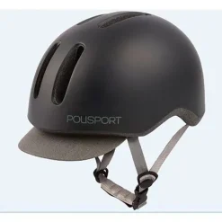 Casco Polisport Commuter Negro Mate/gris