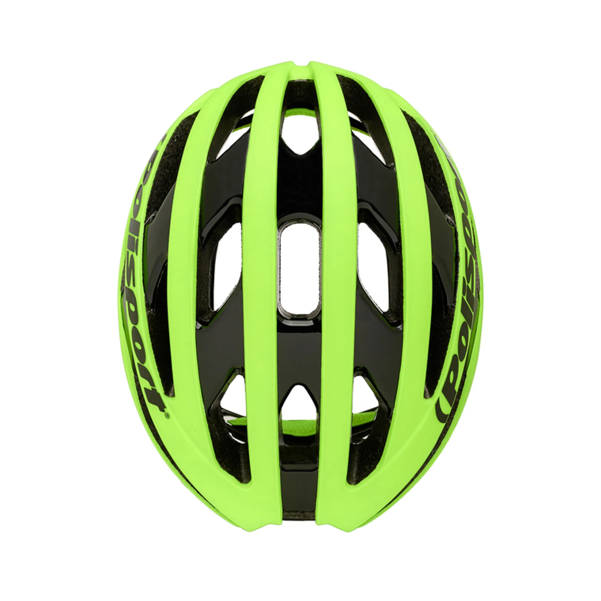 Casco Polisport Light Pro Amarillo Flúor Mate/negro