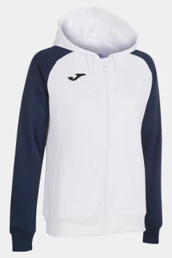 Chaqueta Con Capucha Joma Academy IV Blanco Marino