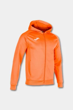 Chaqueta Con Capucha Joma Menfis Naranja Flúor