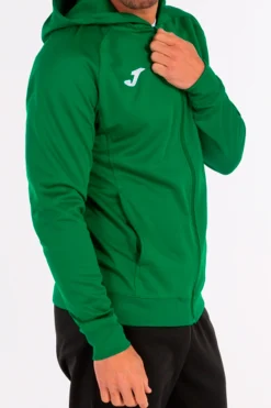 Chaqueta Con Capucha Joma Menfis Verde