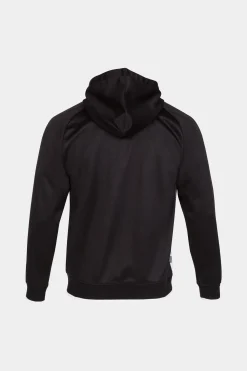 Chaqueta Con Capucha Joma Supernova III Negro Blanco