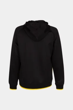Chaqueta Con Capucha Joma Supernova III Negro Amarillo