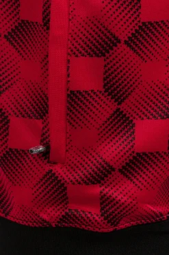 Chaqueta Con Capucha Joma Supernova III Negro Rojo