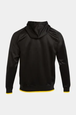 Chaqueta Con Capucha Joma Supernova III Negro Amarillo