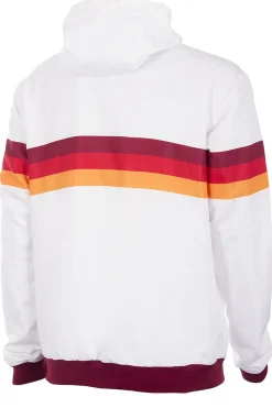 Chaqueta Cortaviento De Fútbol Retro Copa As Roma 1980's