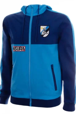 Chaqueta De Fútbol Retro Copa Fc Internazionale 1985 - 86 Cortavientos
