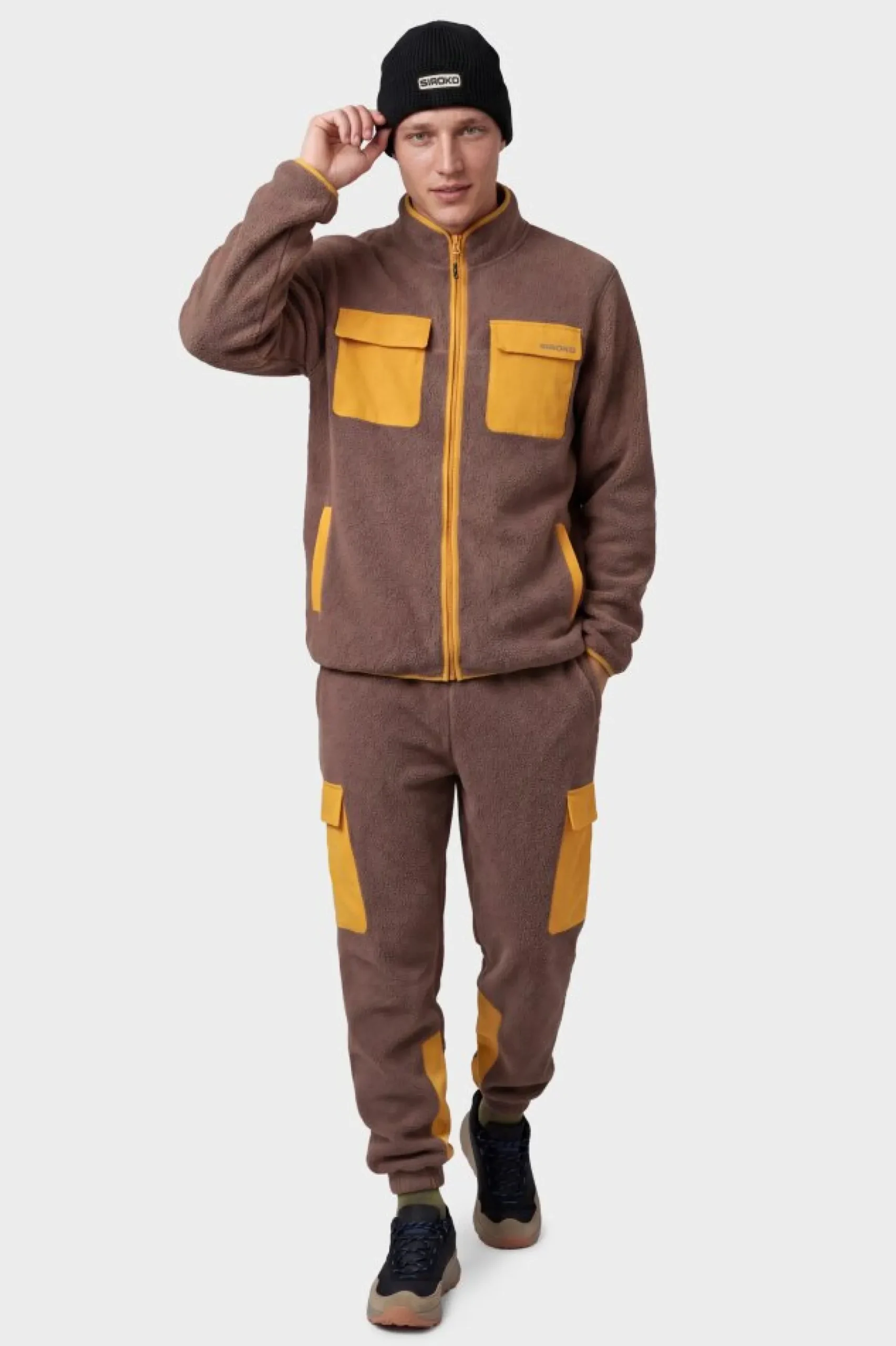 Chaqueta Siroko Carezza Brown