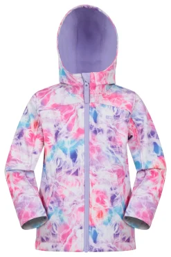Chaqueta Softshell Estampada De Resistente Al Agua / Mountain Warehouse (rosa