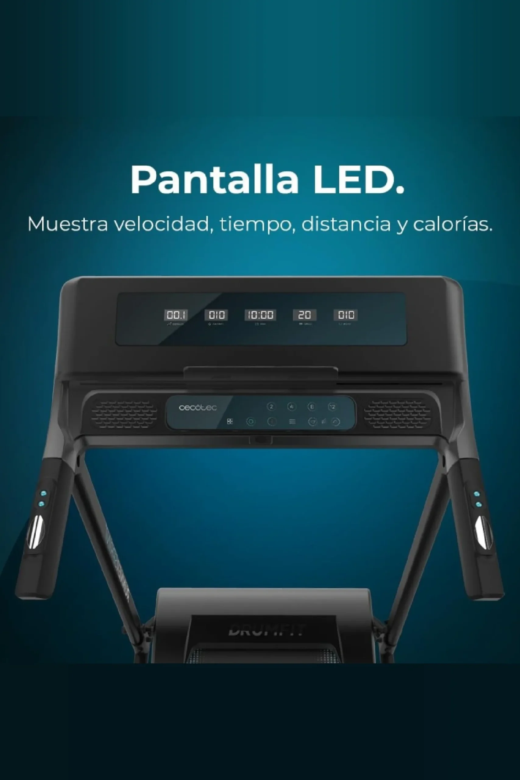 Cinta De Correr Plegable Cecotec Drumfit Wayhome 1200 Runner Sprint