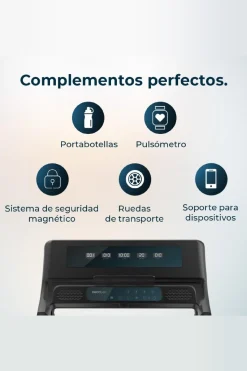 Cinta De Correr Plegable Cecotec Drumfit Wayhome 1000 Runner Sprint
