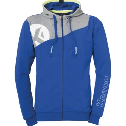 Core 2.0 Hood Jacket Azul Royal/gris Oscuro Me Kempa