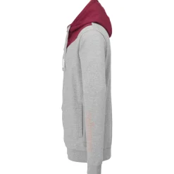 Core 2.0 Hood Jacket Gris Oscuro Mezcla/rojo O Kempa