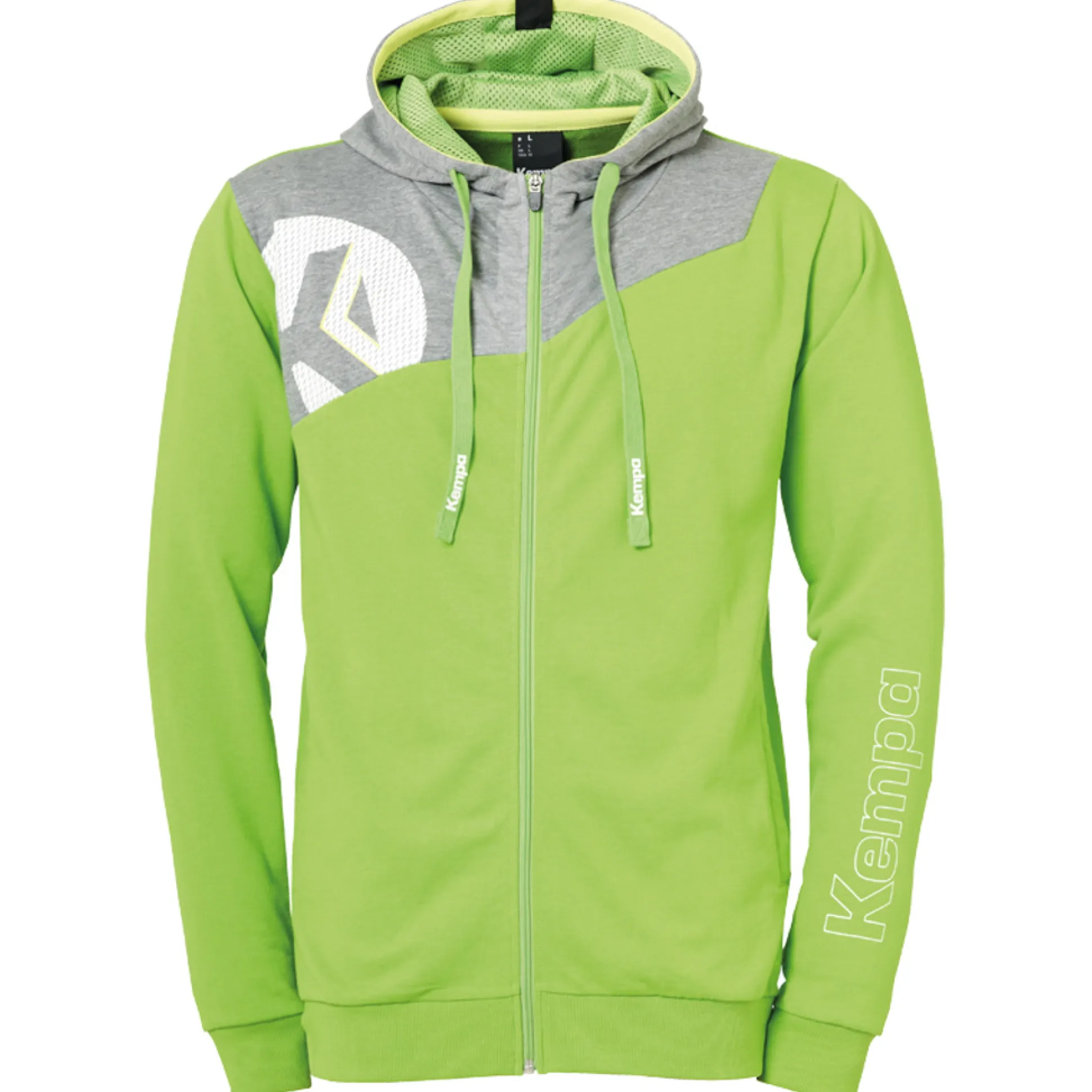 Core 2.0 Hood Jacket Verde Esperanza/gris Oscu Kempa