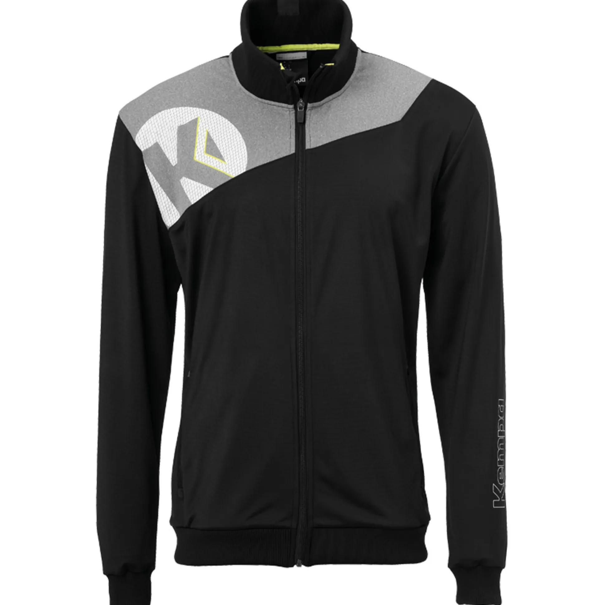 Core 2.0 Poly Jacket Negro/gris Oscuro Mezcla Kempa