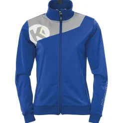 Core 2.0 Poly Jacket Women Azul Royal/gris Oscuro Me Kempa