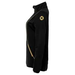 Curve Chaqueta Classic De Mujer Negro/dorado Kempa