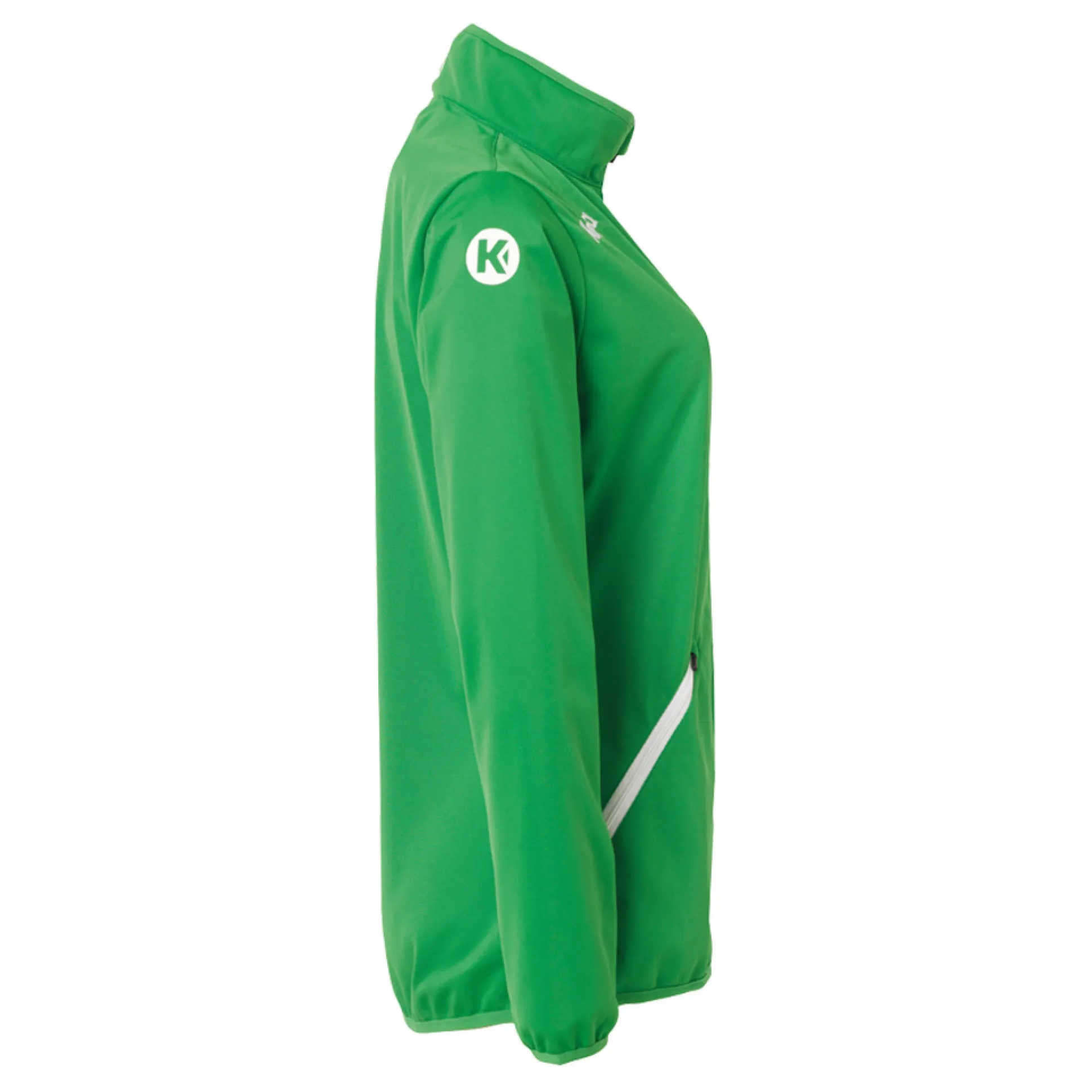 Curve Chaqueta Classic De Mujer Verde/blanco Kempa